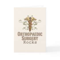 Orthopaedic Surgery Rocks Greeting Card