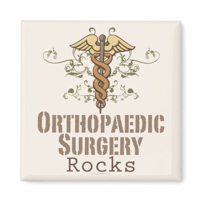 Orthopaedic Surgery Rocks Magnet by MedicalTeesGifts
