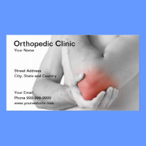orthopedic clinic business cards