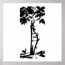 Orthopedic Crooked Tree Poster