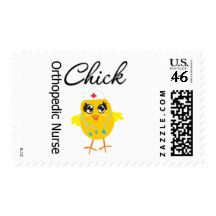 Orthopedic Nurse  Chick v1 Stamps