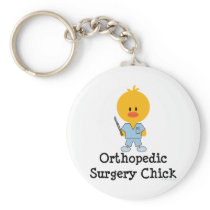 Orthopedic Surgery Chick Keychain