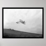 Orville Gliding Kitty Hawk 1901 Posters