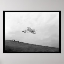 Orville Gliding Kitty Hawk 1901 Posters
