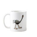 Orville Ostrich mugs by BisforBirds Orville Ostrich mugs