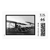 Orville Wright Airplane 1909 postage by lc_vintagephotos Orville Wright Airplane 1909 postage