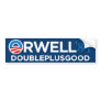 Orwell 1984 Bumper Sticker