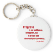 Orwell on Progress Key Chains