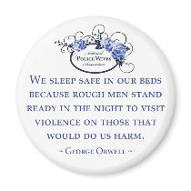 Orwell w/NPWA logo Magnet
