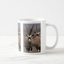 Oryx antelope mugs