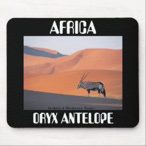 Oryx Antelope, ORYX ANTELOPE, AFRICA mousepads