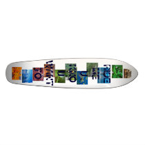 Oryx Antelope, Waterfall, Toco Toucan, Forest, ... skateboards