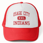 Osage City - Indians - High - Osage City Kansas hats
