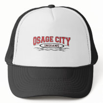 Osage City Indians Razors Trucker Hats