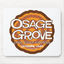 Osage Grove Disc Golf Mousepad