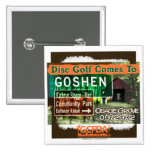 Osage Grove Goshen Disc Golf Grand Opening buttons