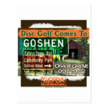 Osage Grove Goshen Disc Golf Grand Opening postcards