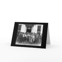Osage Indian Group White House 1919 cards