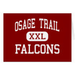 Osage Trail - Falcons - Middle - Independence Greeting Cards