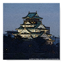 Osaka Castle posters