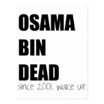 OSAMA BIN DEAD POSTCARD postcards