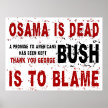 Osama Is Dead Poster