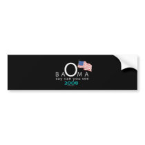 osaycanyousee2D - Customized Bumper Sticker