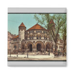 Osborn Hall, Yale College rare Photochrom Refrigerator Magnet