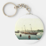Osborne, royal yacht magnificent Photochrom Keychains