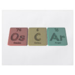 Oscar as Osmium Carbon Arsenic flyers