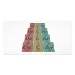 Oscar as Osmium Carbon Arsenic Personalized Photo Card