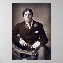 Oscar Wilde, 1889 Poster