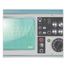 Oscilloscope Photographic Print