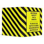 OSHA MSDS Binder