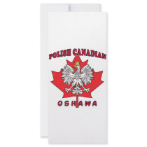 Oshawa Polish Canadian Leaf rack cards by PolishCanadian Oshawa Polish Canadian Leaf rack cards