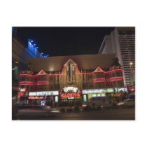 O'Sheas Las Vegas at Night Photo Postcards