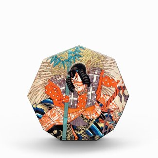 Oshimodori,from the series Eighteen Great Kabuki Acrylic Award