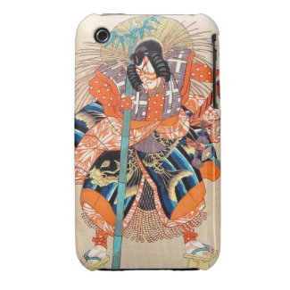Oshimodori,from the series Eighteen Great Kabuki iPhone 3 Cases