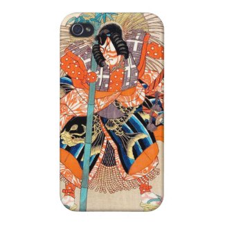 Oshimodori,from the series Eighteen Great Kabuki iPhone 4 Cases