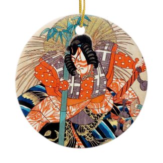 Oshimodori,from the series Eighteen Great Kabuki Ornaments