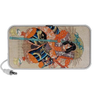 Oshimodori,from the series Eighteen Great Kabuki iPhone Speakers