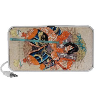 Oshimodori,from the series Eighteen Great Kabuki iPhone Speakers