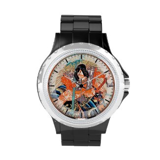 Oshimodori,from the series Eighteen Great Kabuki Wristwatch