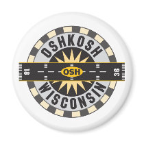 Oshkosh, WI OSH  Airport magnets