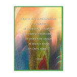 Osho Zen quote postcard
