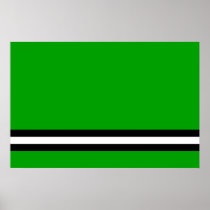 Osipovichi, Belarus, Belarus flag Posters