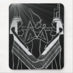 'Osiris, Isis & Nepthys' mousepad
