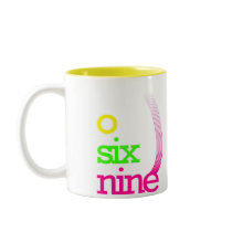 Osixnine Goes Neon Mug mugs