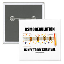 Osmoregulation Is Key To My Survival Buttons
