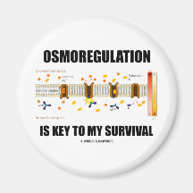Osmoregulation Is Key To My Survival Refrigerator Magnet